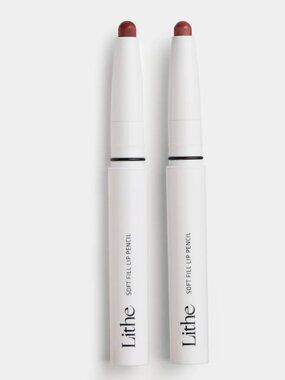 Lithe Soft Fill Lip Pencil Duo Dusk + Scarlet NIB